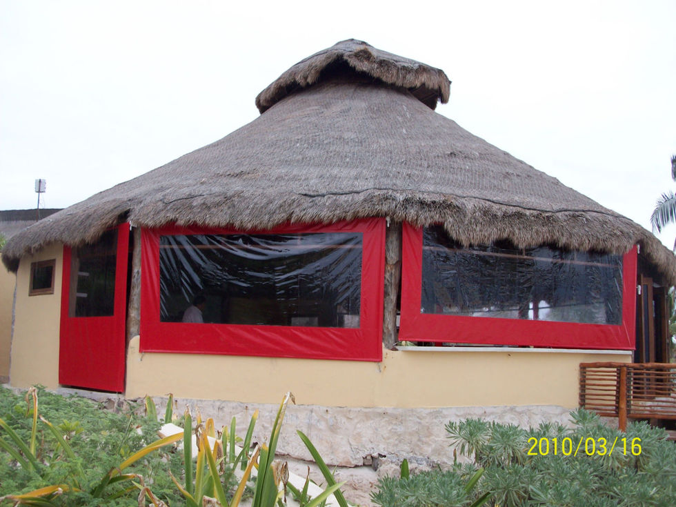 Cortinas de exterior Playa del Carmen, Cancún , Tulum.