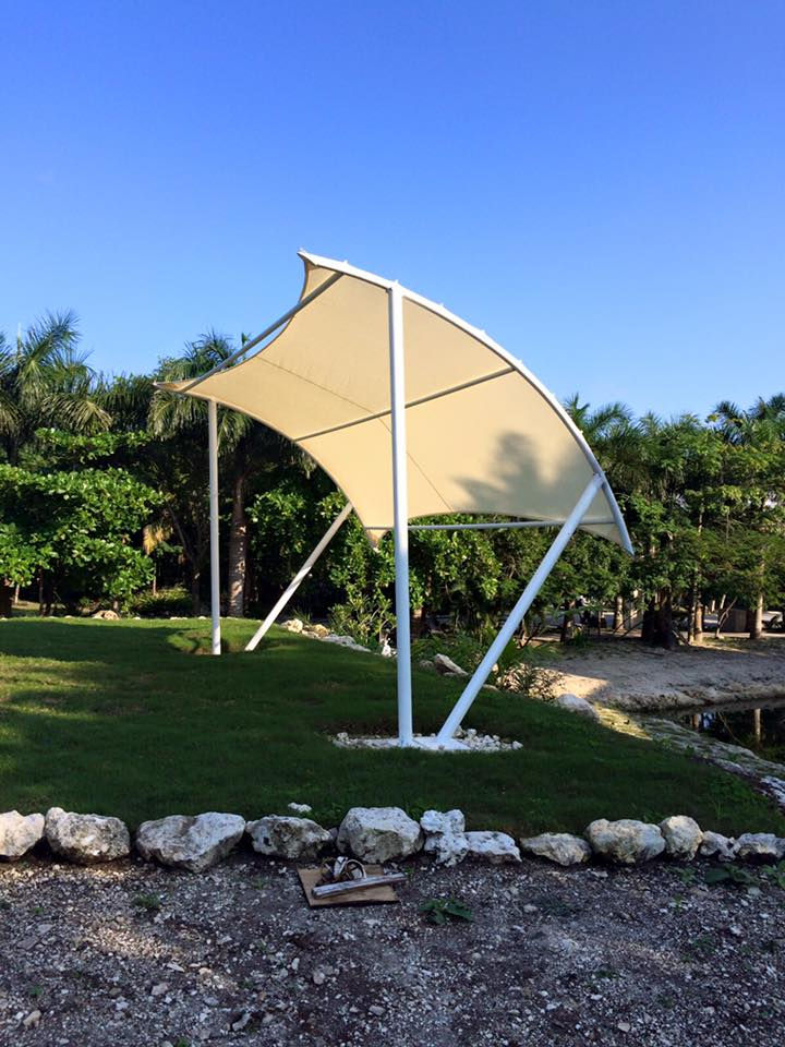 Tensoestructuras Cancún, Tulum, Playa del Carmen.