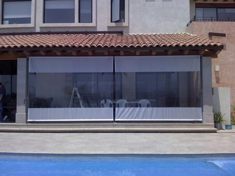 Cortinas de exterior Playa del Carmen, Cancún , Tulum.