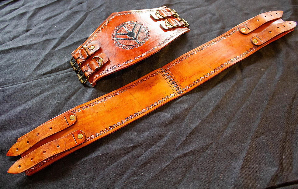 Thumbnail: Shield Maiden's Belt - Custom made to order.