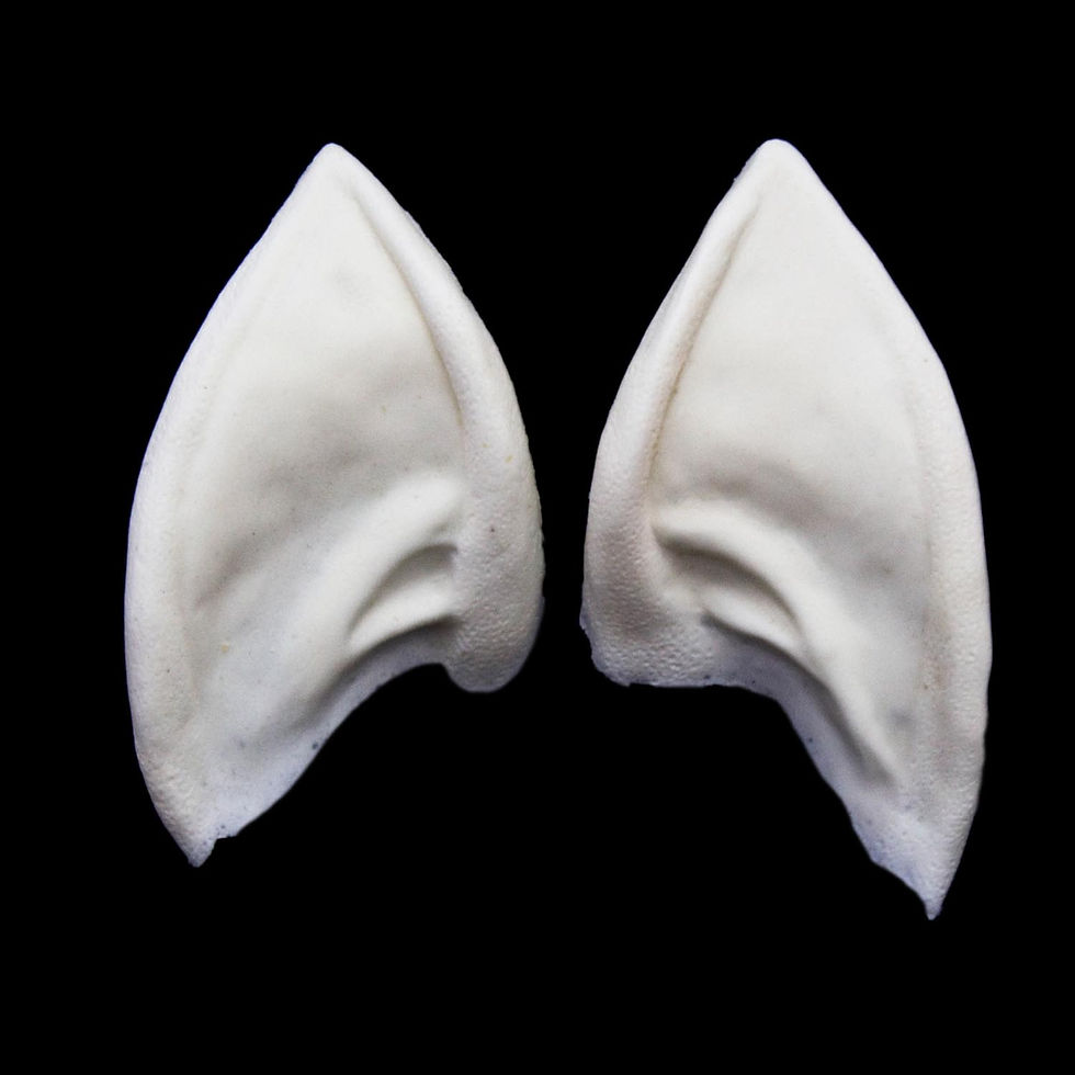 Thumbnail: Cazuhl Ears, elf, foam latex special effects prosthetic makeup appliance