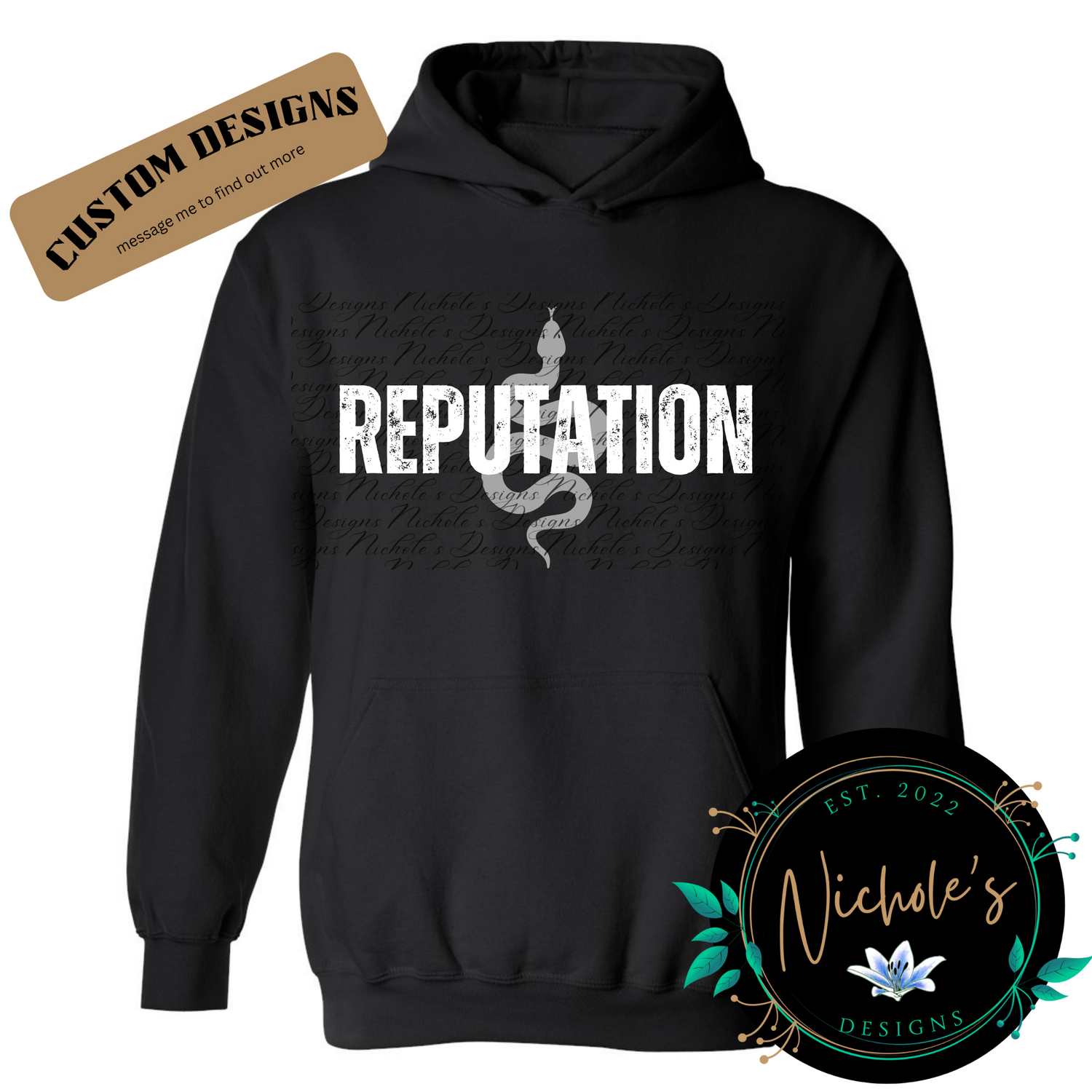 Reputation (white; custom design)