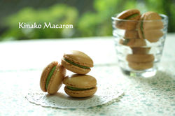 きなこのマカロン