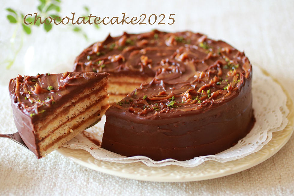 チョコレートケーキ2025