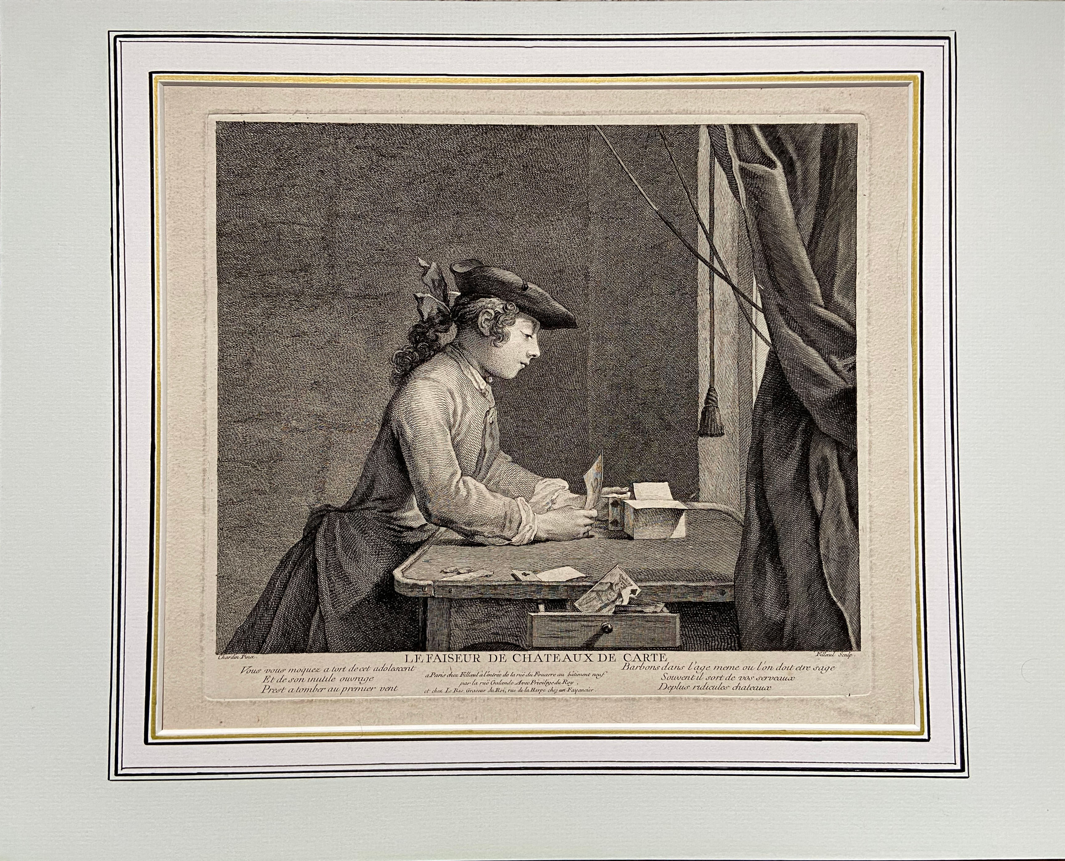 Pierre Filloeul: Le faiseur de chateaux de carte