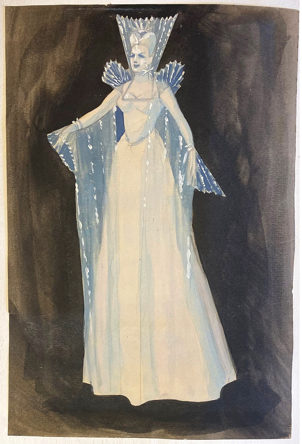 Thumbnail: Costume Design for Snow Queen for the production of 'The Snow Queen'