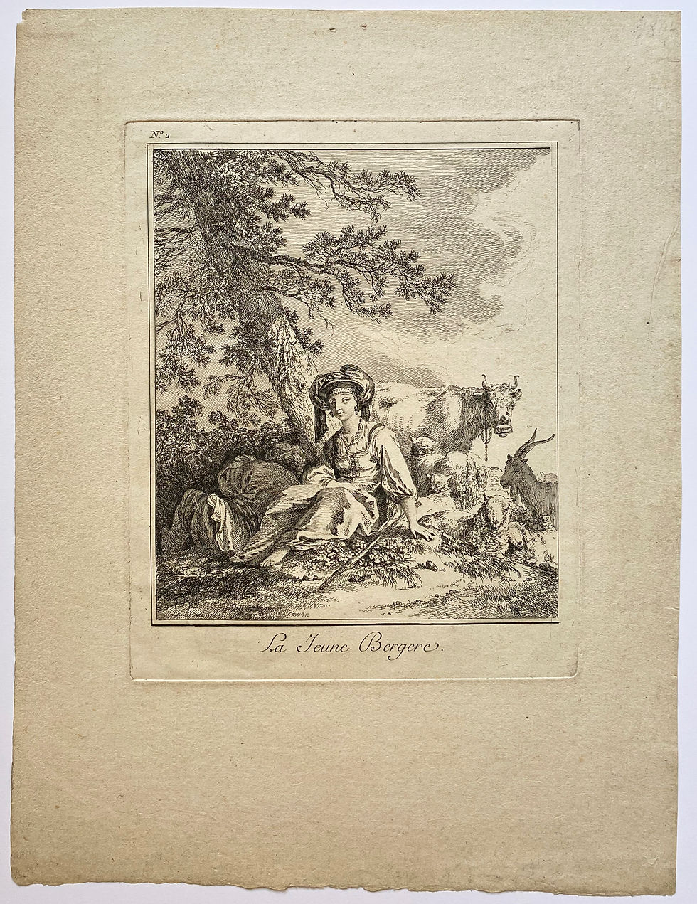 Thumbnail: Jean-Baptiste Le Prince: The Young Shepherdess