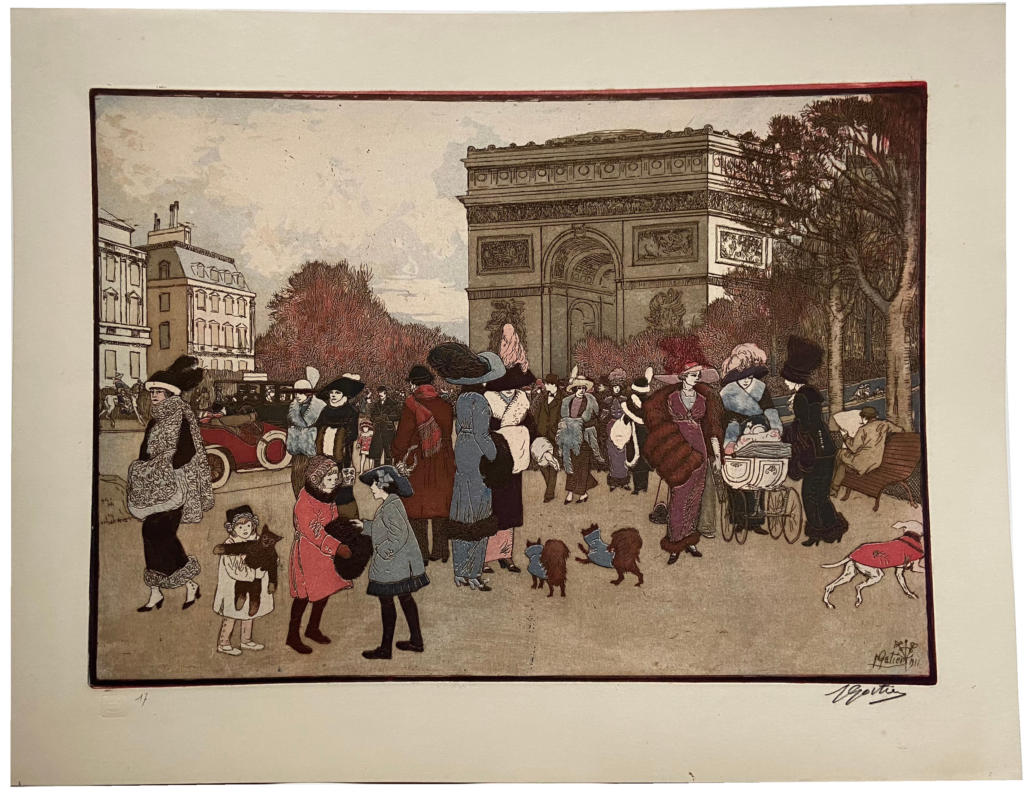 Pierre Gatier: L'Avenue du Bois de Boulogne
