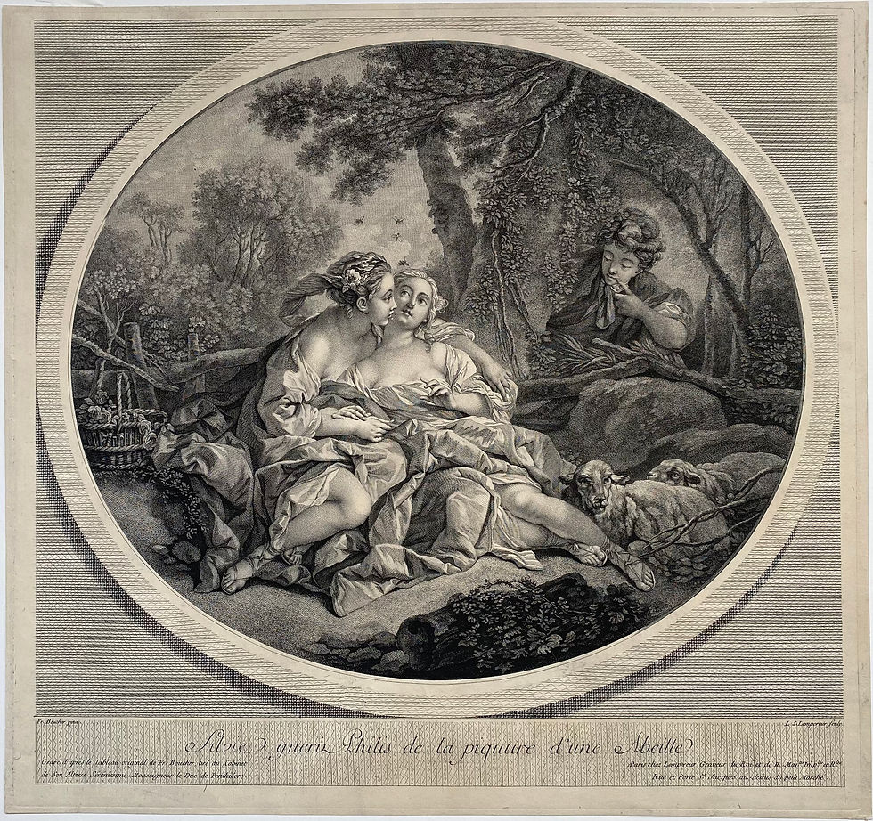 Thumbnail: Louis-Simon Lempereur: Sylvie guérit Philis