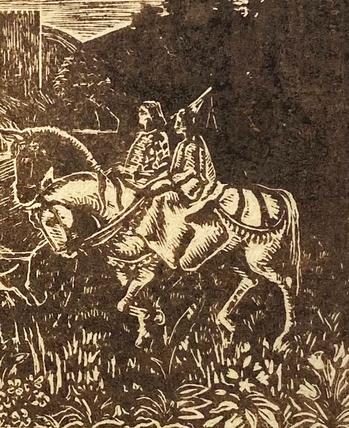 Thumbnail: Henry Clarence Whaite: The Legend of Geriant and Enid (In Brown)