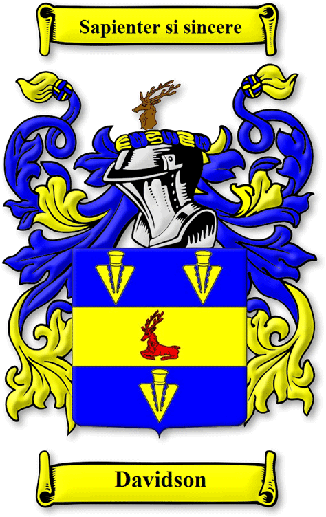 Davidson - Coat of Arms.gif