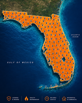 Propane tank installation services throughout Florida