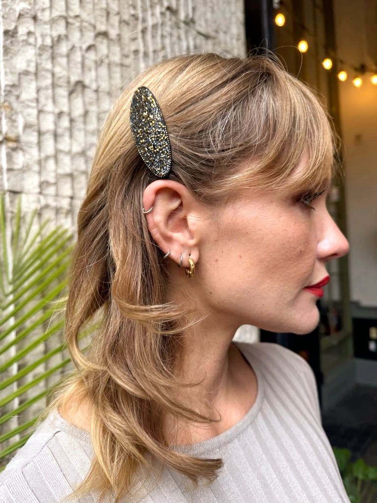 Thumbnail: Crystal Beaded Cliq-Claq Pins