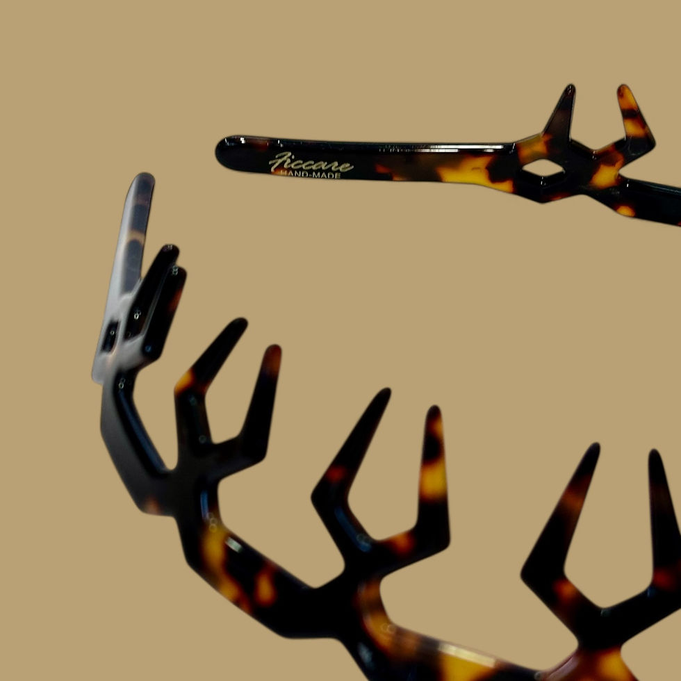 Thumbnail: Crown Headband Italian Acetate