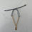 Miniature : Bracelet Basile (Gris Orage - Initiale)