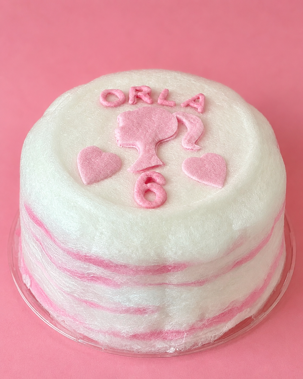 Thumbnail: Personalised Candy Floss Cake
