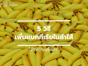 5 วิธีเพิ่มแบคทีเรียในลำไส้ ให้ร่างกายแข็งแรง