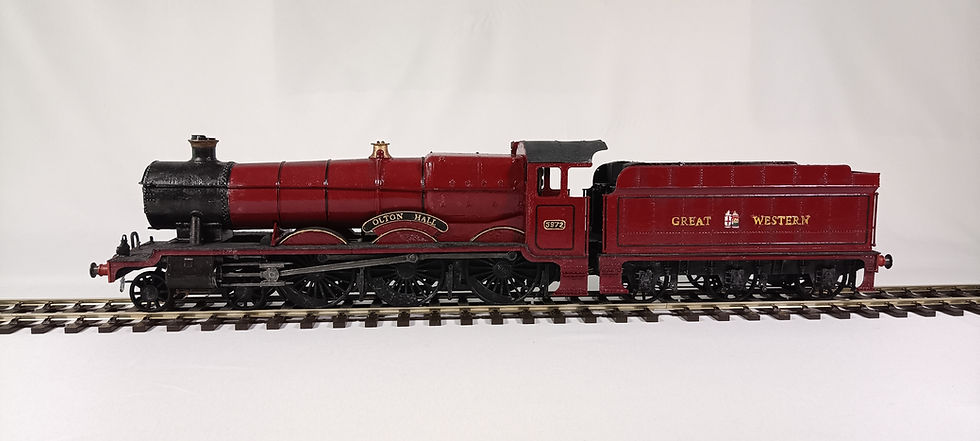 Thumbnail: Hall Class Steam locomotive 3D print files