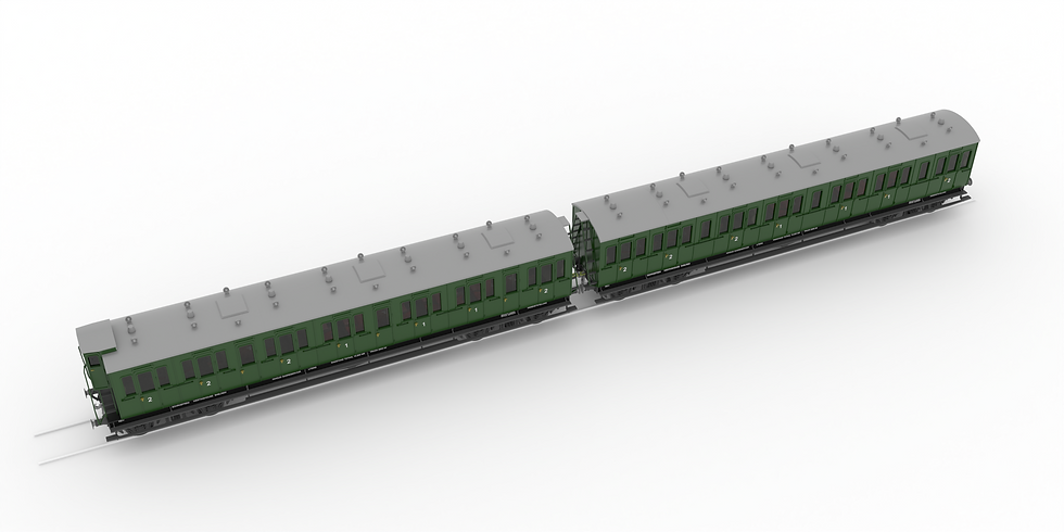 Thumbnail: NS Wooden Carriages duo pack 3D print files