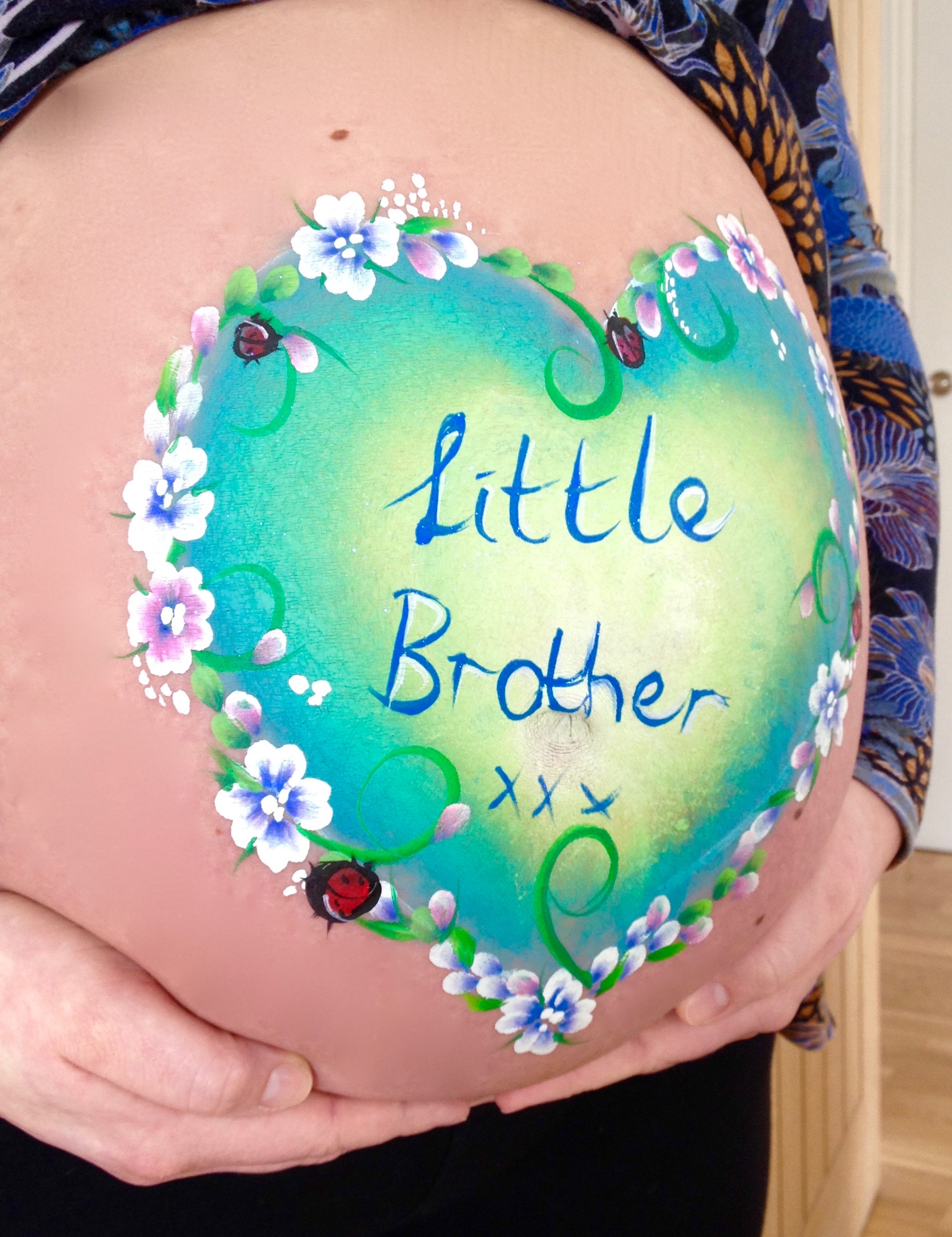 Heart bump painting