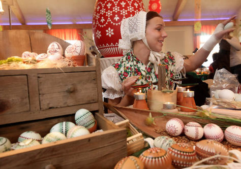 Sorbian Easter Egg Traditions in Schleife