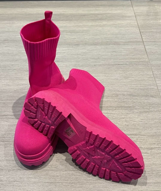 Thumbnail: Chunky Sole Comfy Sock Boot 