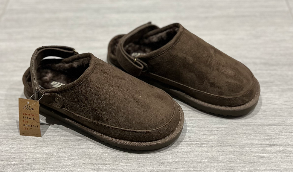 Thumbnail: Ella Ruby Fur Lined Vegan Slipper 