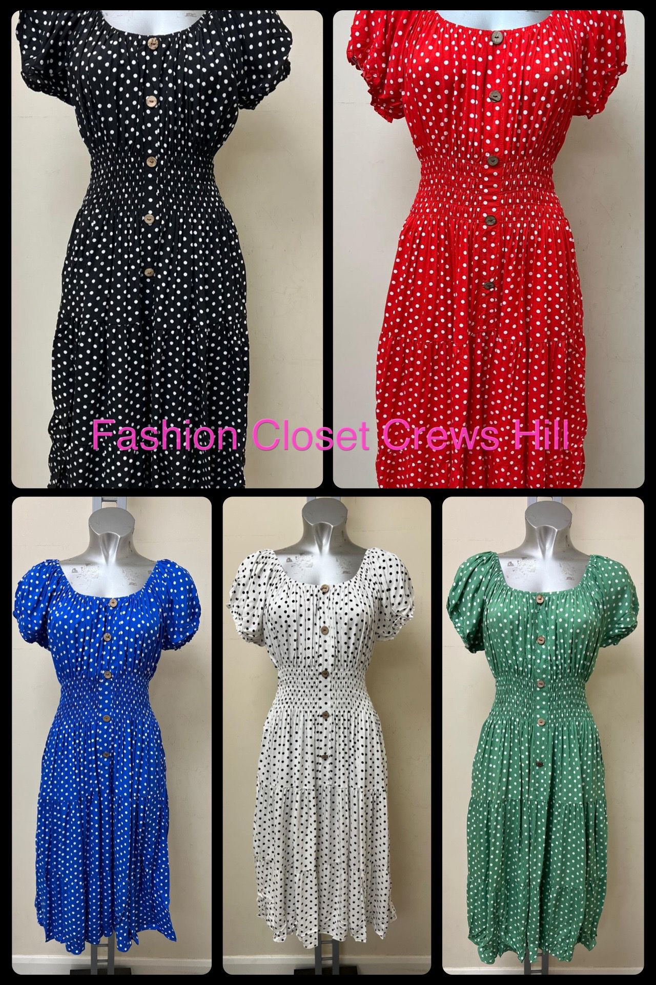 Spot One Size Gypsy Dress