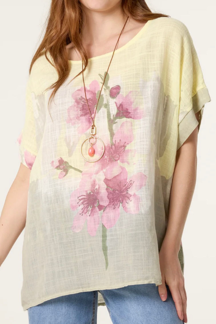 Thumbnail: Italian Watercolour Necklace Top