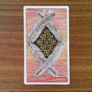 Nine of Pentacles - #TarotImageWednesday
