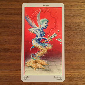 Ten of Swords - #TarotImageTuesday