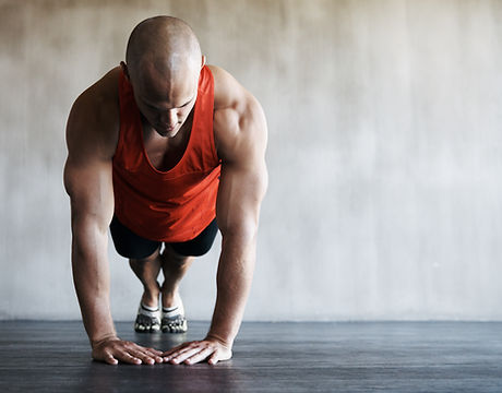 Man Doing Pushup