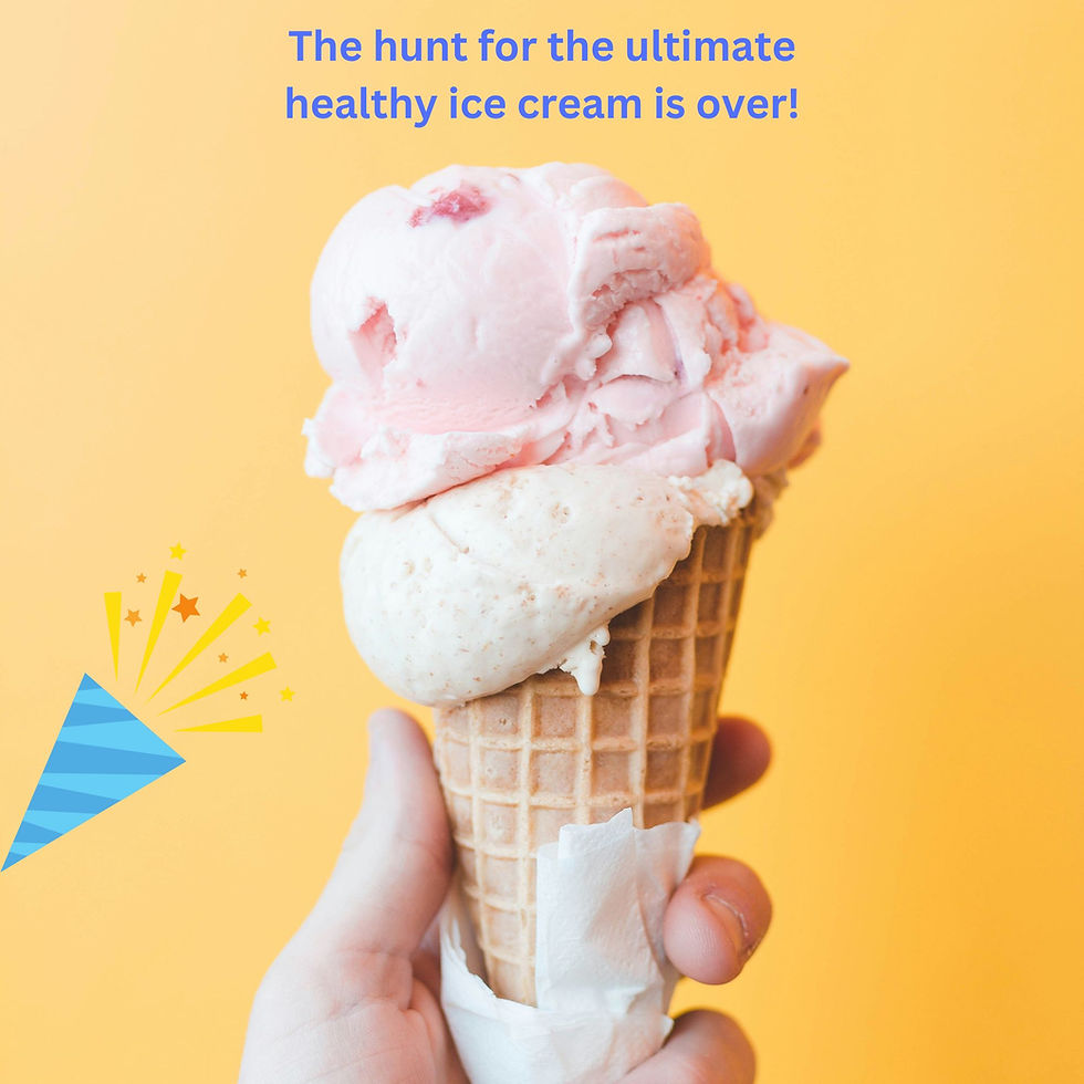 The hunt for the ultimate healthy ice cream is over!