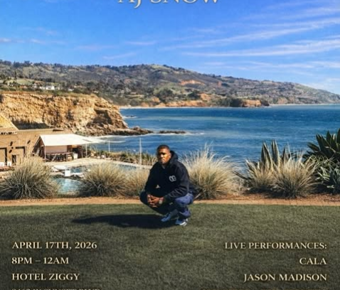 AJ Snow will Celebrate "Out The Way" with Release Party in West Hollywood April 17