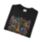 Thumbnail: (FRONT) Ninja 2.0 Unisex Garment-Dyed T-shirt | Casual Wear, Graphic Tee
