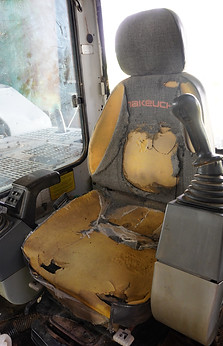 Siège chantier avant