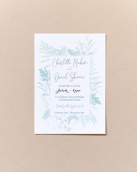 Forest Wedding Invitations