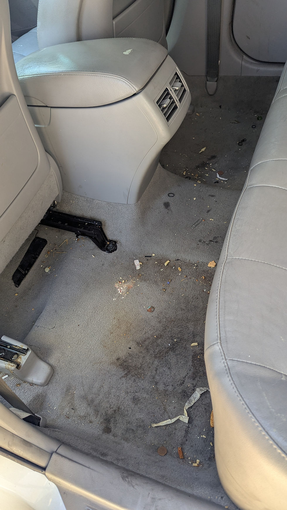 interior detail, stain removal, dirty car, interior detailing in chandler, interior cleaning, mobile