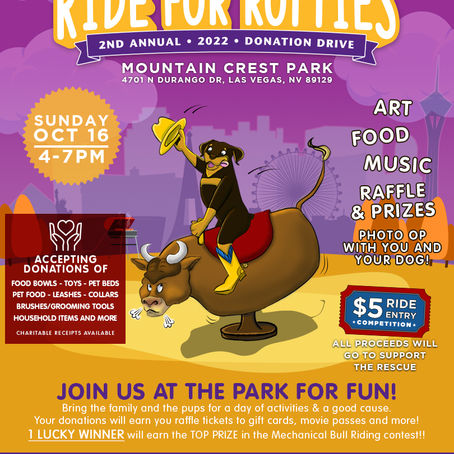Ride For Rotties event #2!
