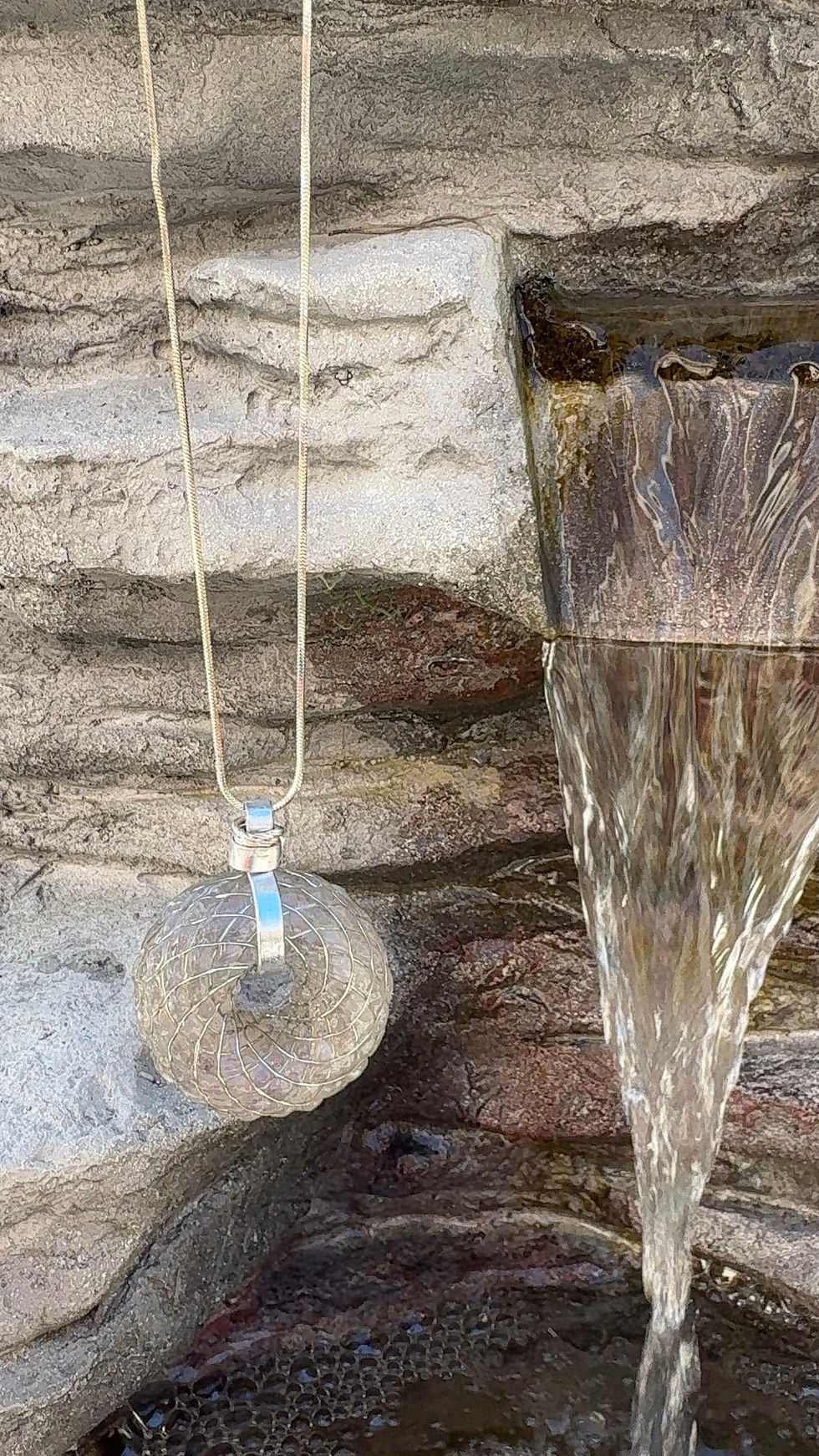 Thumbnail: Purple Fluorite Monatomic Torus Pendant — image 7