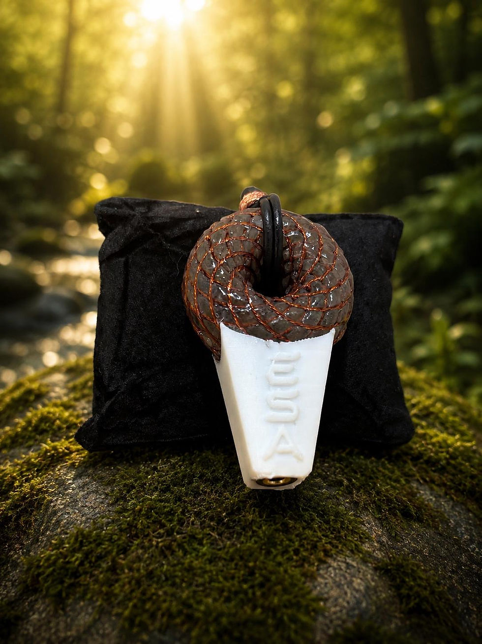 Thumbnail: Gaia Heart Prosperity Pendant — image 5