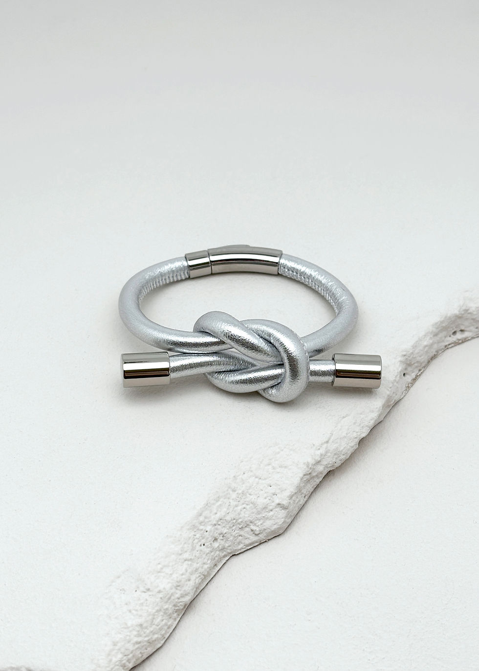 Náramek KNOT BIG stříbrný