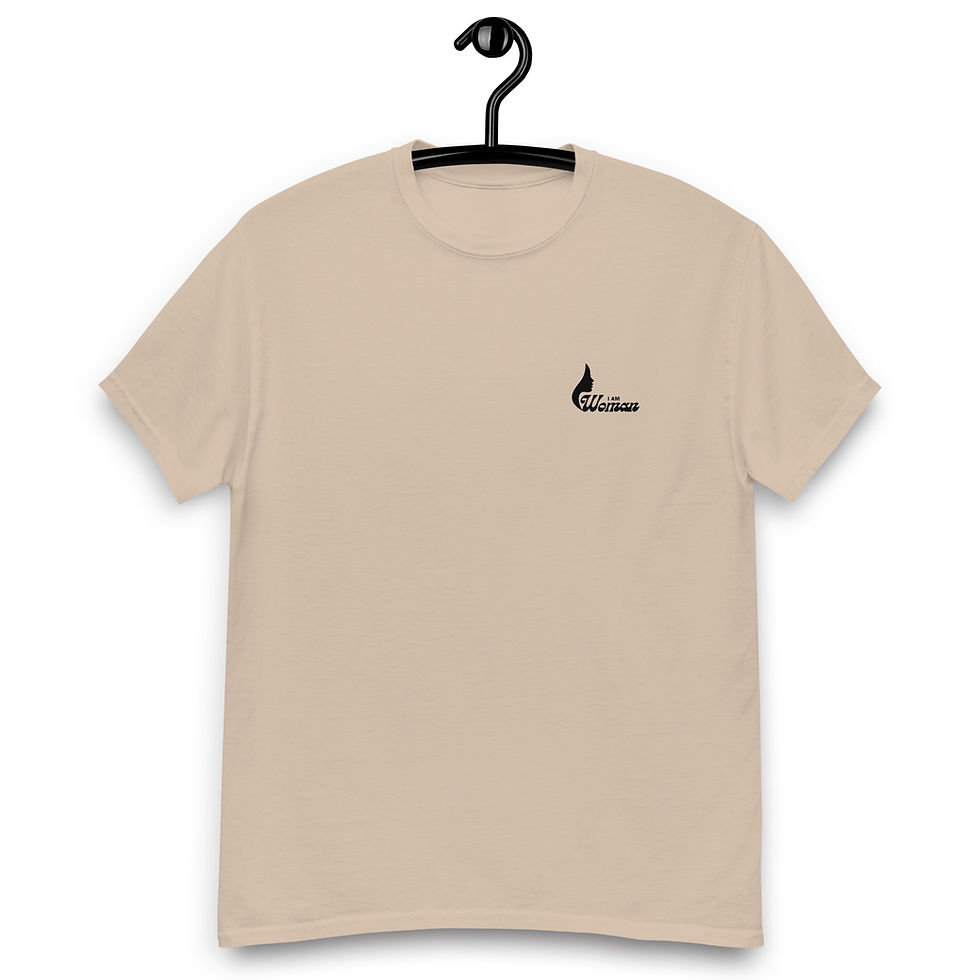 Thumbnail: I Am Woman Proverbs 23:7 classic tee