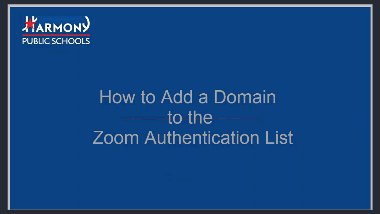 How to add a domain on Zoom gif .mp4.gif