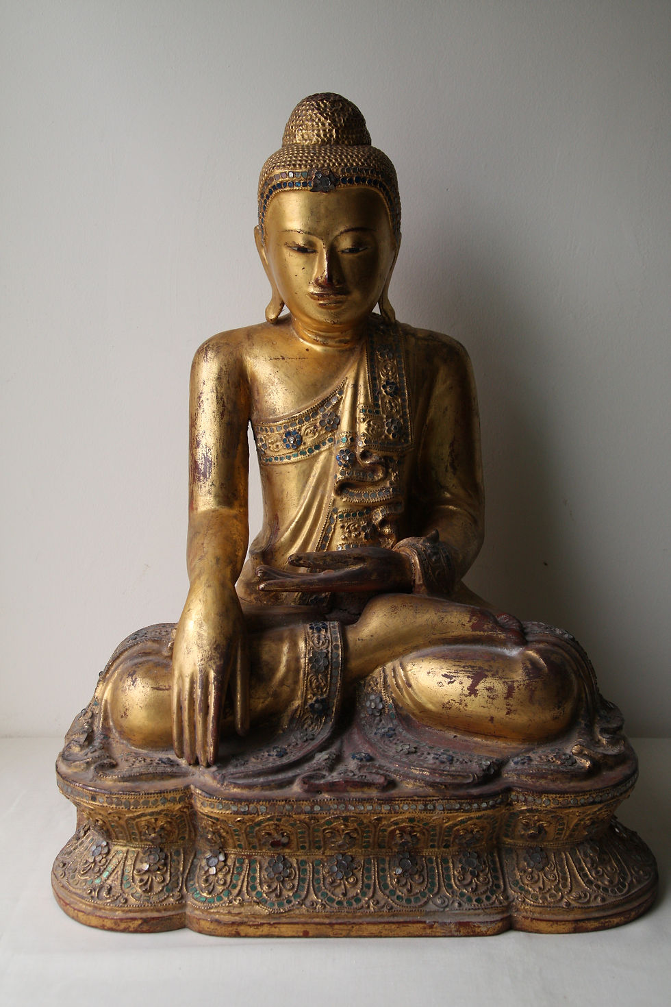 Seated Buddha, Mandalay Burma. 19th Century
