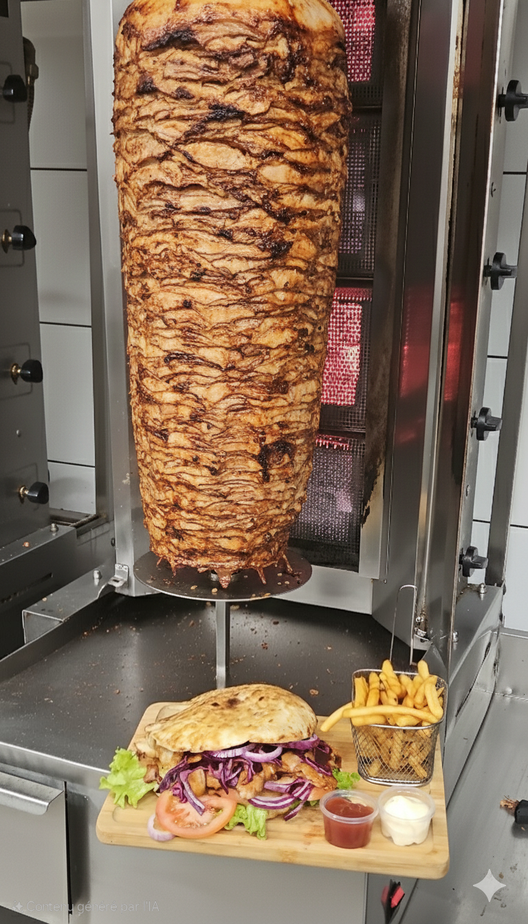 Arranged Food and Objects