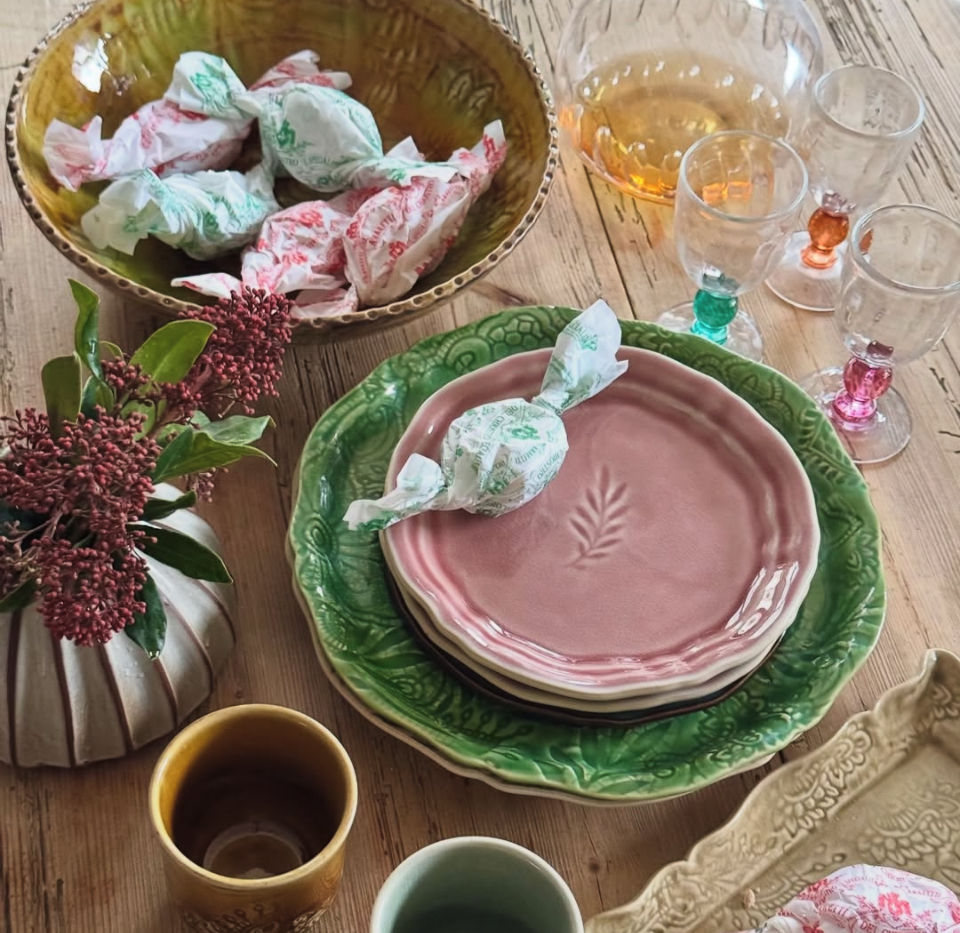 Thumbnail: Stoneware Old Rose Creamer Jug