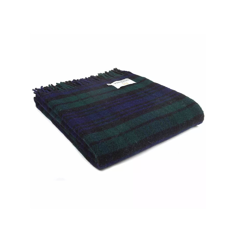 Tweedmill Blackwatch Tartan Throw Blanket