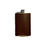 Thumbnail: Marlborough Hand Made Leather Croc Hip Flask 8oz