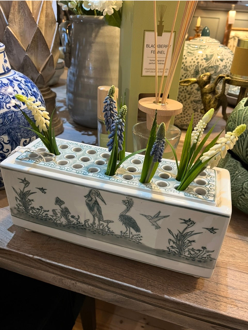 Bud Stem Vase Ceramic The Flying Fox Country Home Interiors and Gifts